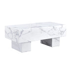 Modern Simple Texture Sticker MDF Coffee Table