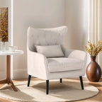 2-Piece Modern Velvet Living Room Couch Set Upholstered