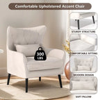 2-Piece Modern Velvet Living Room Couch Set Upholstered