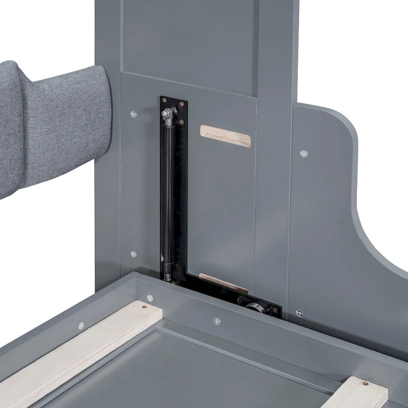 Modern Queen Size Multi-function Murphy Bed with Cushion