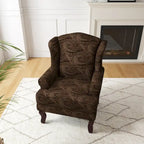 Mid-Century Modern Upholstered Wingback Accent Chair