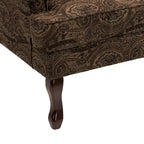 Mid-Century Modern Upholstered Wingback Accent Chair