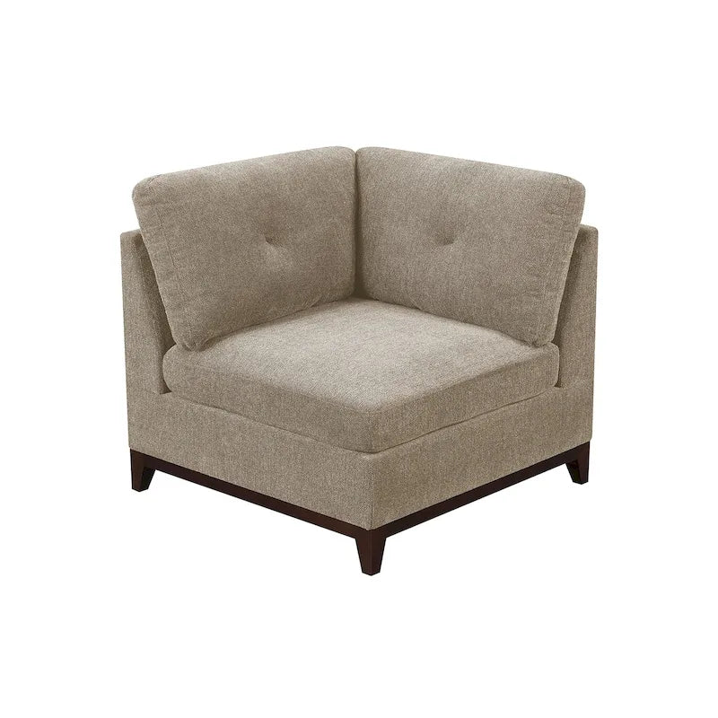 Camel Chenille Sectional Modular