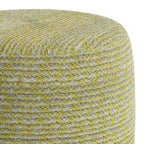 WYNDENHALL Brodie Round Braided Pouf