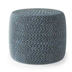 WYNDENHALL Brodie Round Braided Pouf