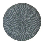 WYNDENHALL Brodie Round Braided Pouf