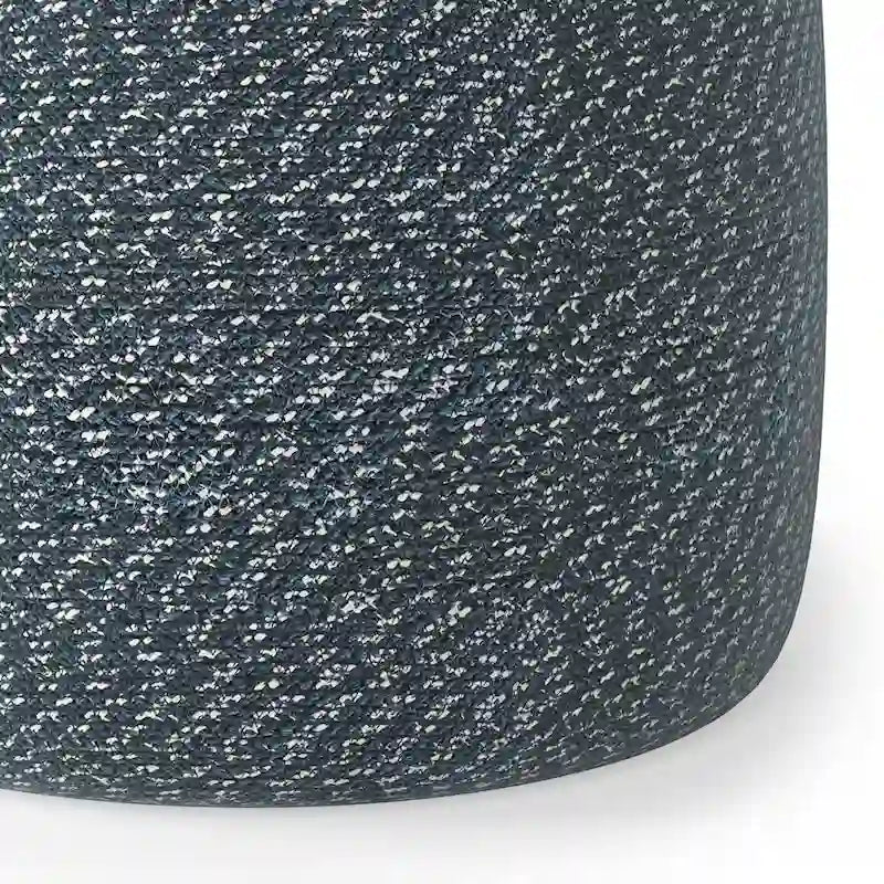 WYNDENHALL Brodie Round Braided Pouf