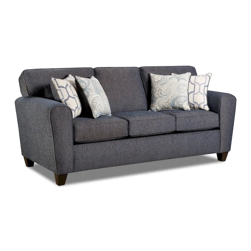 Hillingdon Sofa (Brown/ Cream/ Denim)