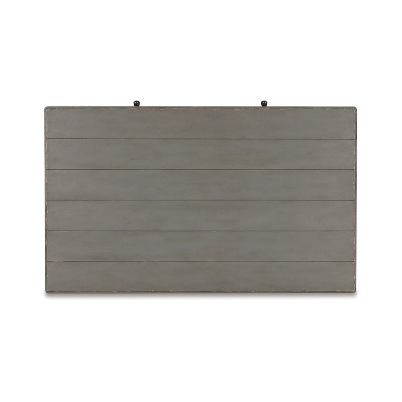 Charina Antique Gray Rectangular Coffee Table - 50W x 30D x 20H