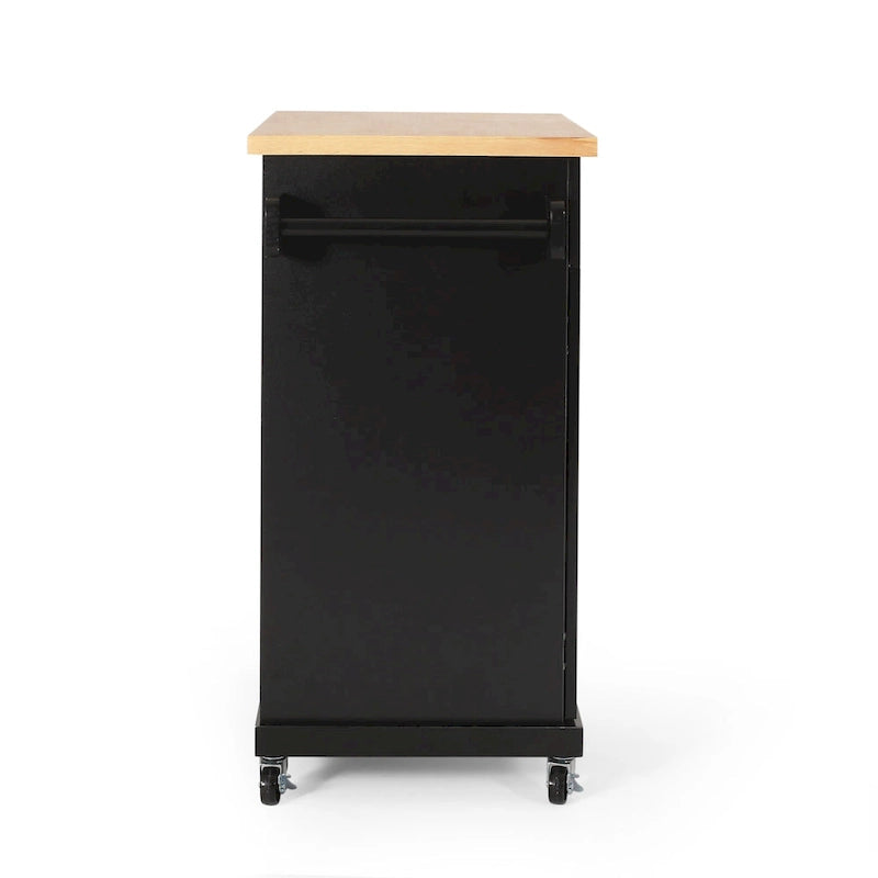 Batavia Indoor Kitchen Cart with Wheels by