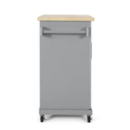 Batavia Indoor Kitchen Cart with Wheels by