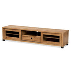 Beasley Modern and Contemporary Wood TV Stand 1-Drawer