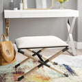 Ella Boho Campaign Accent Stool
