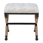 Ella Boho Campaign Accent Stool