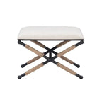 Ella Boho Campaign Accent Stool