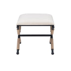 Ella Boho Campaign Accent Stool