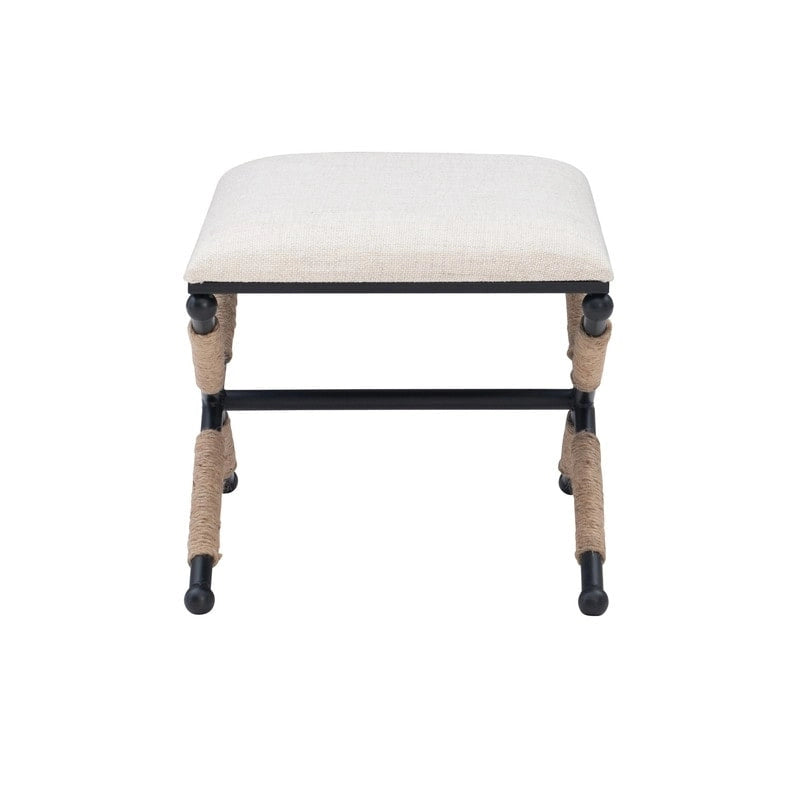 Ella Boho Campaign Accent Stool