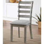 Bura Farmhouse Gray 2-piece Dining Chairs by 
