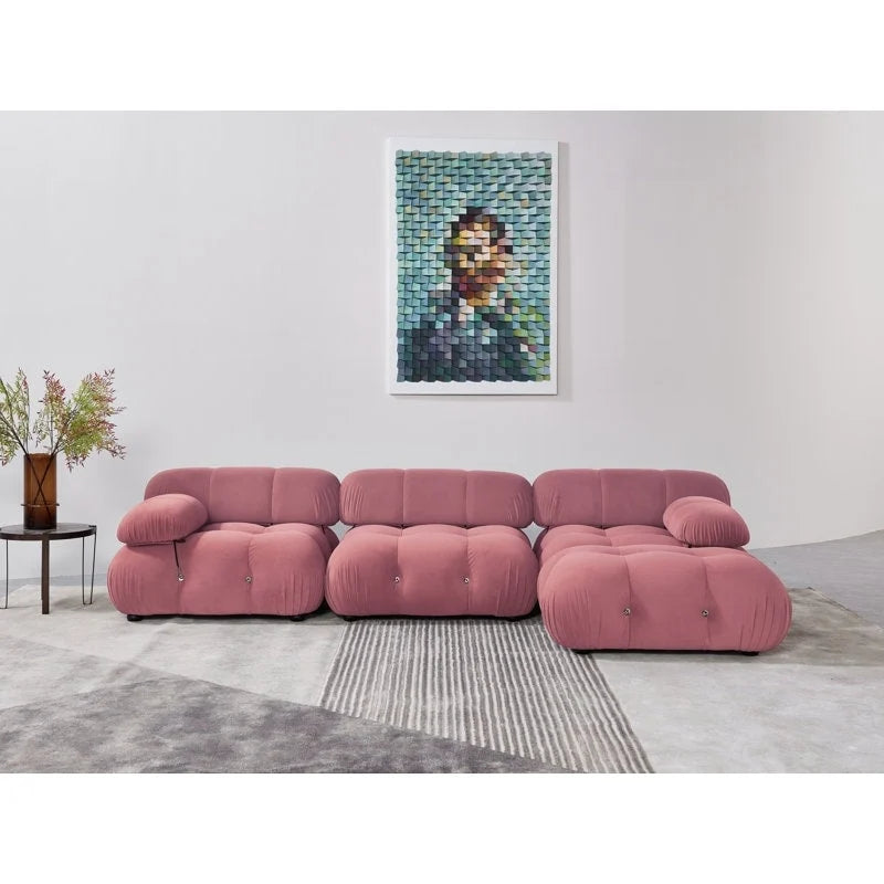 Daimion 4 Pieces Upholstered Sectional