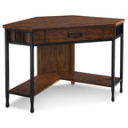 Mission Oak Wood Corner Writing/Computer Desk