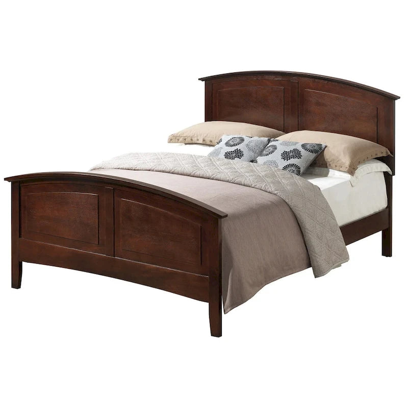 Hammond Queen Panel Bed with Curved Top Rail