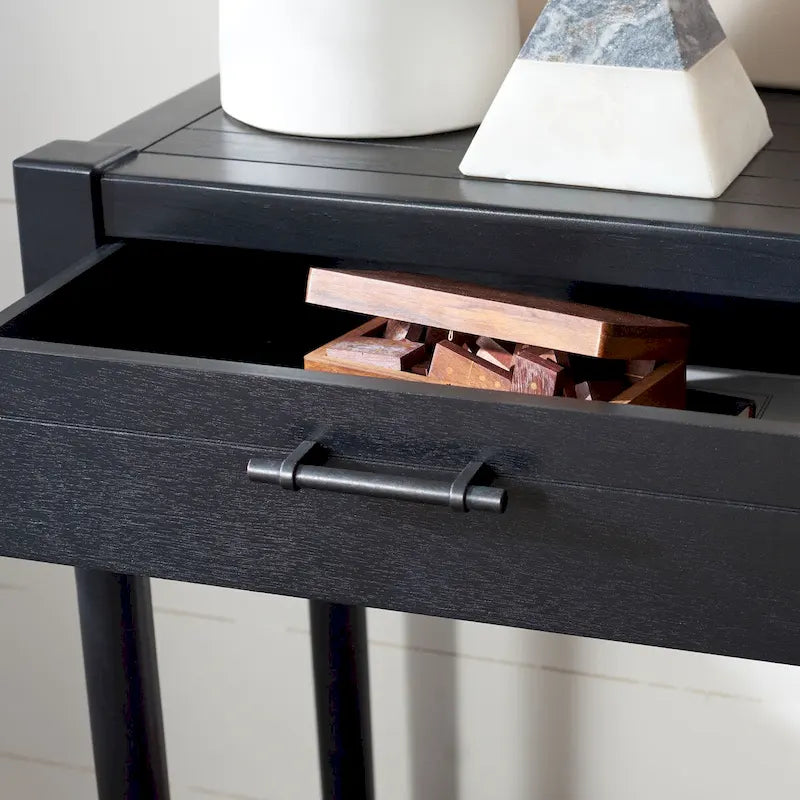 SAFAVIEH Phillis 2-Drawer Console Table - 35.5 W x 13 L x 29.5 H - 36Wx13Dx30H