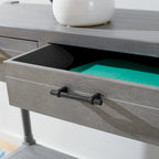 SAFAVIEH Phillis 2-Drawer Console Table - 35.5 W x 13 L x 29.5 H - 36Wx13Dx30H
