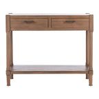 SAFAVIEH Phillis 2-Drawer Console Table - 35.5 W x 13 L x 29.5 H - 36Wx13Dx30H