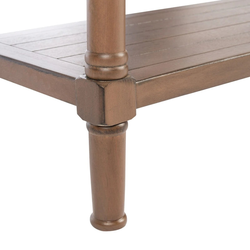 SAFAVIEH Phillis 2-Drawer Console Table - 35.5 W x 13 L x 29.5 H - 36Wx13Dx30H