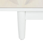 SAFAVIEH Krysta 3 Shelf Patterned Media Stand - 54 W x 15 D x 22 H - 54Wx15Dx22H