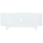 SAFAVIEH Krysta 3 Shelf Patterned Media Stand - 54 W x 15 D x 22 H - 54Wx15Dx22H