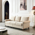 Linen Fabric Upholstery Sofa With Storage