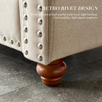 Linen Fabric Upholstery Sofa With Storage