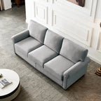Linen Fabric Upholstery Sofa With Storage