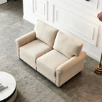 Linen Fabric Upholstery Sofa With Storage