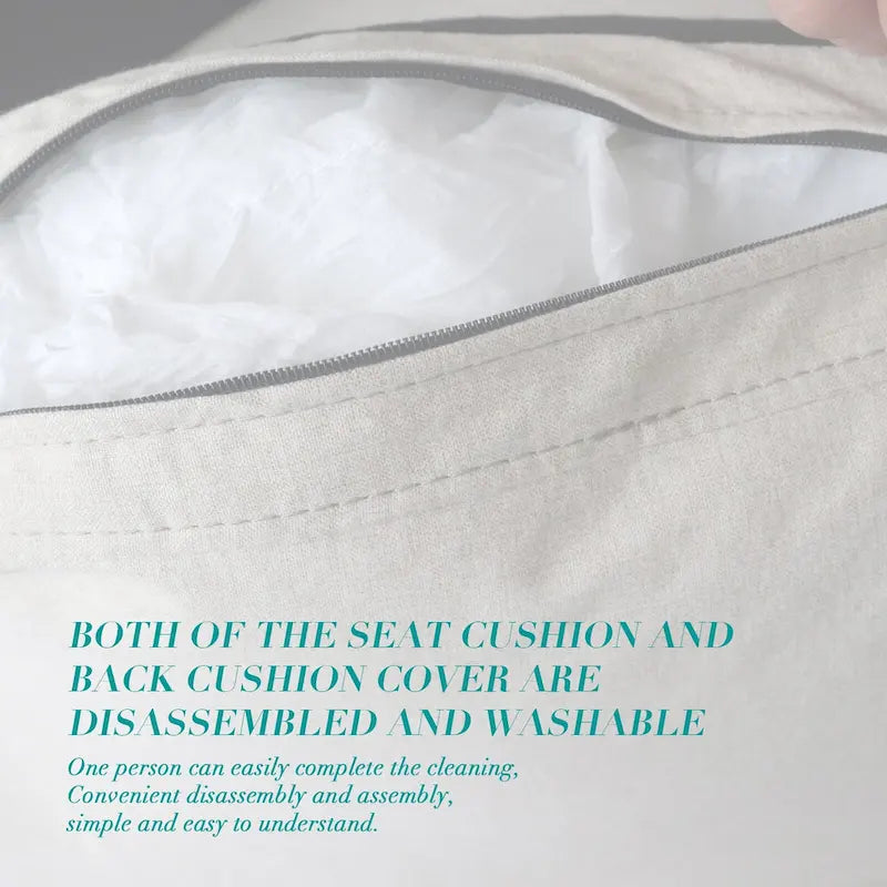 Linen Fabric Upholstery Sofa With Storage