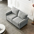 Linen Fabric Upholstery Sofa With Storage