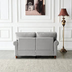 Linen Fabric Upholstery Sofa With Storage