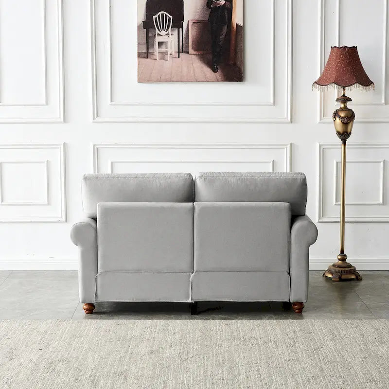 Linen Fabric Upholstery Sofa With Storage