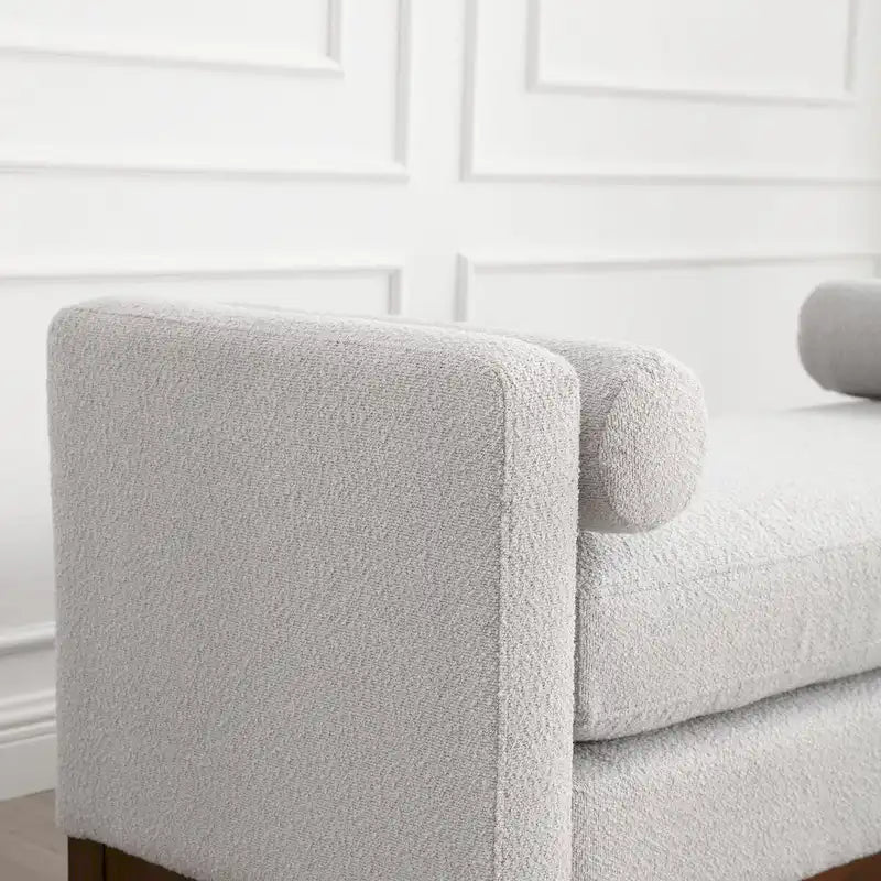 Elegant Upholstered Bench for End of Bed and Living Room