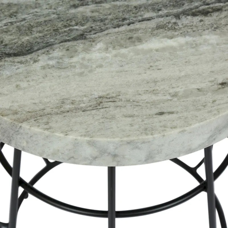 Thick Marble Side Table