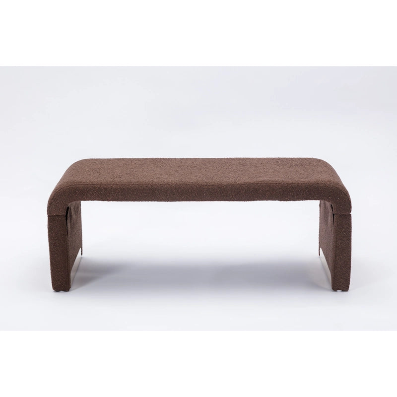 Bench With Gold Metal Legs