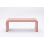 Bench With Gold Metal Legs