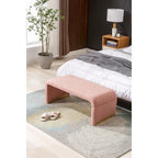 Bench With Gold Metal Legs