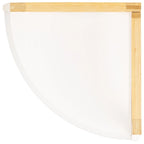 SAFAVIEH Home Rainier 4 Tier Corner Shelf - 16Wx16Dx47H